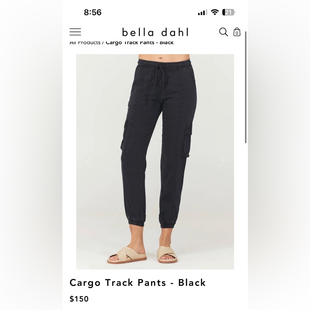 Bella Dahl Cargo Joggers